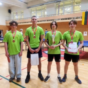 Vilniaus miesto mažųjų mokyklų žaidynių stalo teniso varžybos