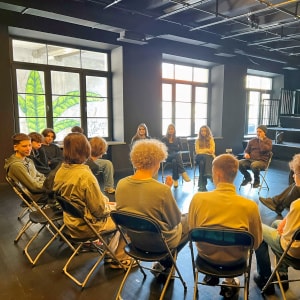 Lietuvių kalbos ir literatūros pamoka Menų spaustuvėje